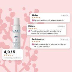 Suchy szampon w sprayu dodający objętości Noah 200ml, opinie klientów Suchy szampon w sprayu dodający objętości Noah 200ml, opinie klientów