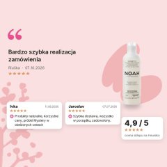 Nawilżający szampon do włosów ze słodkim koprem Noah 250ml, oceny klientów Nawilżający szampon do włosów ze słodkim koprem Noah 250ml, oceny klientów