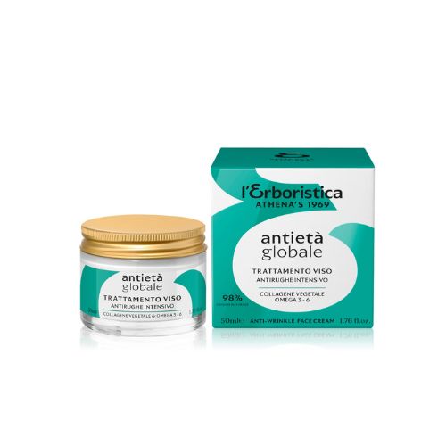 Pleťový krém s fyto kolagénom a Omega 3 a 6 intenzívny anti-age Athena's Erboristica 50 ml
