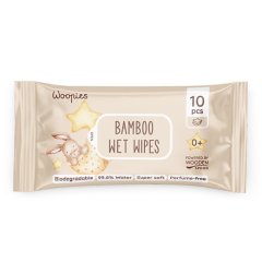 Biodegradowalne chusteczki nawilżane Woopies Wooden Spoon 10 szt.