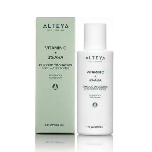 Exfoliačný toner s vitamínom C a AHA kyselinami Alteya Organics 120ml