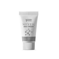 Krémový dezodorant s mikrostriebrom v tube Wooden Spoon 10ml vzorka Krémový dezodorant s mikrostriebrom v tube Wooden Spoon 10ml vzorka
