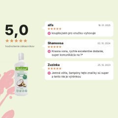 Šampón na jemné a slabé vlasy Avokádo a kokosové mlieko Aroma 400 ml, hodnotenia zákazníkov