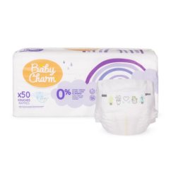 Detské plienky Super Dry Flex Newborn 2-5 kg BabyCharm 50ks