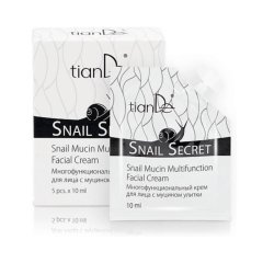 Multifunkčný krém na tvár s mucínom slimáka TianDe 10 ml Multifunkčný krém na tvár s mucínom slimáka TianDe 10 ml