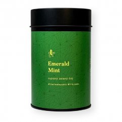 Sypaný čaj Emerald Mint v dóze The Tea Republic 75g