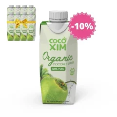 XL-Packung - BIO Kokoswasser organic COCOXIM 12x330 ml