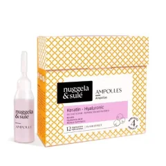 Keratin-hyaluronové ampule měsíční kúra Nuggela & Sulé 4x10ml Keratin-hyaluronové ampule měsíční kúra Nuggela & Sulé 4x10ml