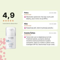 Denný rozjasňujúci krém s SPF 50+ Pure skin Biotrade 50ml, hodnotenia zákazníkov