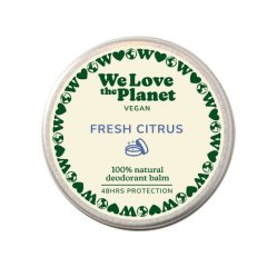 Prírodný krémový dezodorant Fresh Citrus We love the planet 35g Prírodný krémový dezodorant Fresh Citrus We love the planet 35g