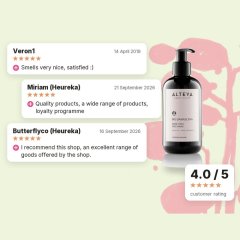 Facial soap Bio Damascena Alteya Organics 250 ml, customer ratings