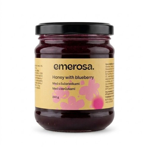 Áfonyás méz Emerosa 240g
