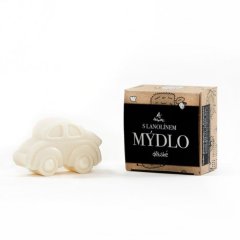Detské mydlo s lanolínom Autíčko Alchymistky 85g Detské mydlo s lanolínom Autíčko Alchymistky 85g