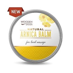 Prírodný masážny balzam s výťažkami arniky Wooden Spoon 15ml