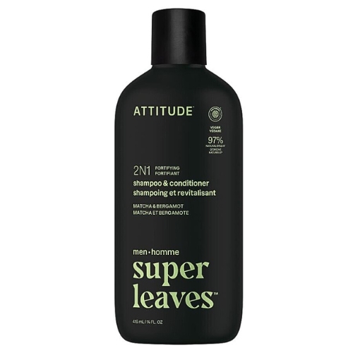 Szampon i odżywka 2w1 Matcha&Bergamot Attitude 415ml