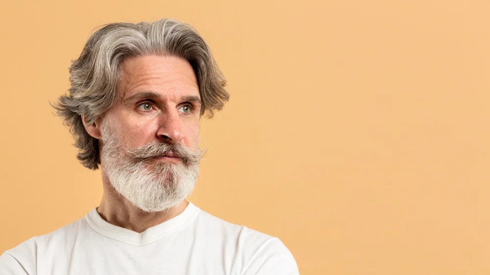 Grey coverage hair dye for men - hair, beard, moustache. How to choose a shade and color it at home.