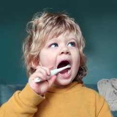 Kompostovateľná zubná kefka Jack N' Jill