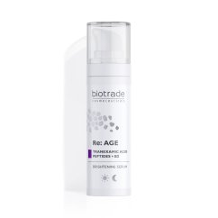Rozjasňující pleťové sérum s 5% kyselinou tranexamovou, 5% niacinamidem a peptidy Age Brightening Biotrade 30ml