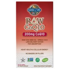 RAW koenzym Q10 Garden of Life 60 szt.