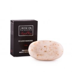 Mýdlo exkluzivní výživné s růžovým olejem pro muže 100 g Biofresh