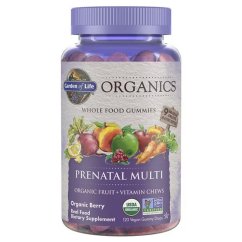 Organikus multivitaminok kismamáknak gumivitamin Garden of Life 120 db