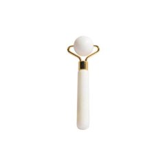 Mini massage roller for face and eye area made of white marble Venoc