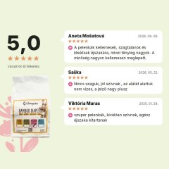 Öko babapelenka Wooden Spoon Woopies MEDIUM 3 db minta, vásárlói értékelések Öko babapelenka Wooden Spoon Woopies MEDIUM 3 db minta, vásárlói értékelések