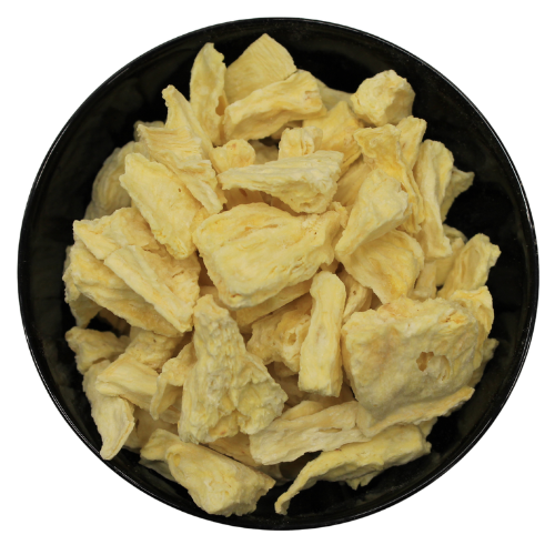 Liofilizowane kawałki ananasa - Objem: 50 g