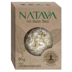Olejová guľa do kúpeľa Citrónová tráva NATAVA 50g Olejová guľa do kúpeľa Citrónová tráva NATAVA 50g