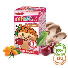Hliviačik sirup s hlivou a rakytníkom - višňa TEREZIA 100 ml Hliviačik sirup s hlivou a rakytníkom - višňa TEREZIA 100 ml