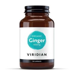 Ginger - imbir 400mg Viridian 90 kapsułek