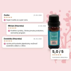 Esenciálny olej Šalvia Venoc 10 ml, hodnotenia zákazníkov Esenciálny olej Šalvia Venoc 10 ml, hodnotenia zákazníkov