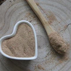 Púder/prášok Ruža damascena lístky - Rosa damascena