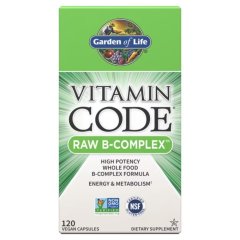 Vitamin Code RAW Kompleks witamin B Garden of Life 120 szt.