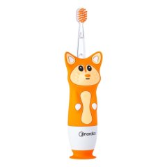 Sonická detská zubná kefka Oranžová líška 1-8 rokov Nordics Oral Care