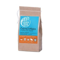 Čistící písek z mýdlových ořechů (papírový sáček) Tierra Verde 250g