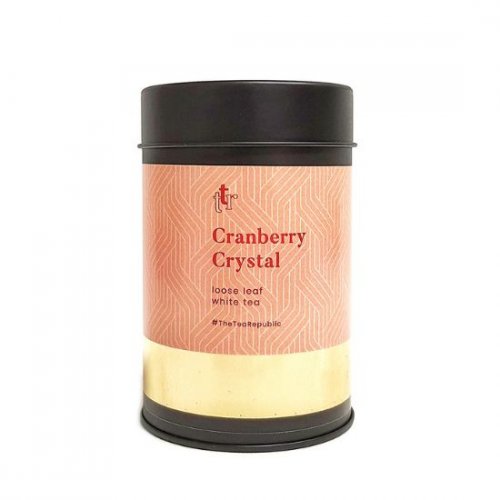 Herbata sypana Cranberry Crystal w puszce The Tea Republic 75g