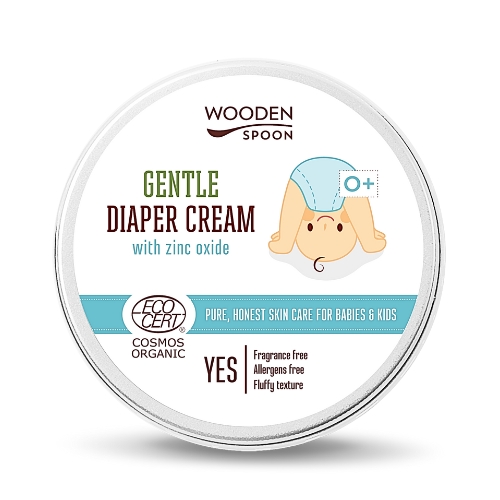 Bio cynkowe masło łagodzące skórę i zapobiegające odparzeniom Wooden Spoon 100ml
