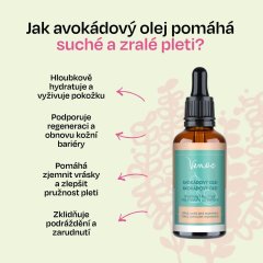 Avokádový olej Venoc 50ml