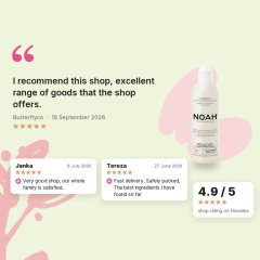 Noah Fortifying Shampoo Black Pepper & Mint 250ml, customer reviews Noah Fortifying Shampoo Black Pepper & Mint 250ml, customer reviews