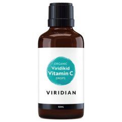 Viridikid - vitamín C kvapky pre deti Viridian 50ml Viridikid - vitamín C kvapky pre deti Viridian 50ml