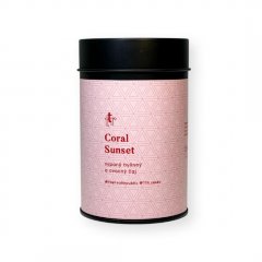 Sypaný čaj Coral Sunset v dóze The Tea Republic 75g