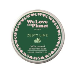 Natural Cream Deodorant Zesty Lime We love the planet 35g