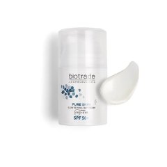 Nappali fényesítő krém SPF 50+ faktorral Pure skin Biotrade 50ml