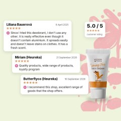 Organic Cream Deodorant Young fox with Innovative Applicator Wooden Spoon 40 ml, customer reviews