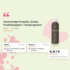 Reinigungs-Shampoo für fettiges Haar Minze und Salbei Noah 250ml, Kundenbewertungen Reinigungs-Shampoo für fettiges Haar Minze und Salbei Noah 250ml, Kundenbewertungen
