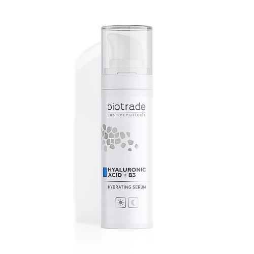 Moisturizing skin serum with hyaluronic acid + B3 Pure skin Biotrade 30ml