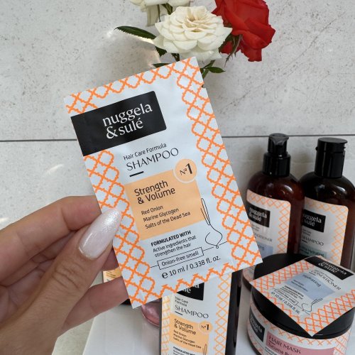 Šampón na posilnenie a objem vlasov No1 Nuggela & Sulé 10ml vzorka