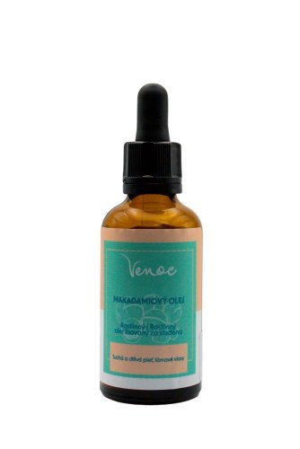 Makadamiový olej Venoc 50ml