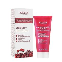 Przeciwstarzeniowy krem do rąk Velvet touch Pomegranate & Rose 50ml